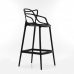 Барный стул Barneo N-235 Masters, черный, design Phillip Stark
