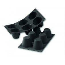 Форма силик. д/зам. и вып. 'Маффин' d75мм h60мм, 6 ячеек 30SF052/N