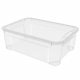 Контейнер 31л (55,5х39см h19см) с крышкой, п/п, (коробка 5 шт.)