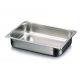 Емкость для мороженого 360x250x80 мм нержавеющая сталь AISI 304