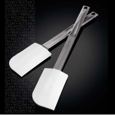 Лопаточка кондитерская 35см, силиконовая, ручка нейлон, t до 230*С 50SC350, (коробка 3 шт.)