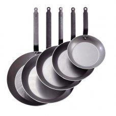 Сковорода d 28см h4см, белая сталь 'Carbone Plus'