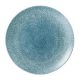 Тарелка мелкая 26см, без борта, цвет Raku Topaz Blue, Studio Prints RKTBEV101, (коробка 2 шт.)