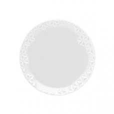 Тарелка мелкая WHITE 21см Oxford 128943, EK03-4207