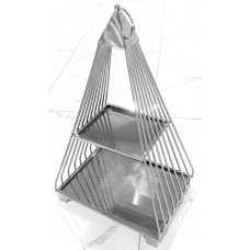 Этажерка 2-х ярусная, 66,04х60,64х30,48см, BE4-00