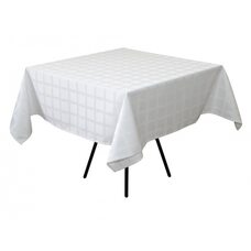 Скатерть 145х145 см «Журавинка» белая квадрат Скатерть 145х145 см «Журавинка» белая квадрат
