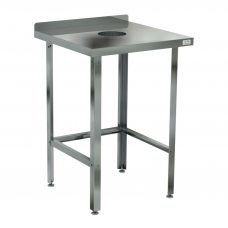 Стол для сбора пищевых отходов с бортом КОБОР СРОБ-60/70/430 Стол для сбора пищевых отходов с бортом КОБОР СРОБ-60/70/430