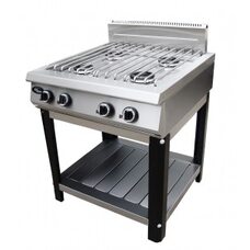 Плита газовая Ф4ПГ/900 решетка из нержавеющей стали Grill master