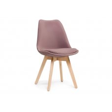 Деревянный стул Bonuss light purple / wood