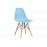 Пластиковый стул Eames PC-015 blue Пластиковый стул Eames PC-015 blue