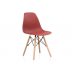 Пластиковый стул Eames PC-015 bordeaux