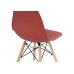 Пластиковый стул Eames PC-015 bordeaux