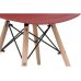 Пластиковый стул Eames PC-015 bordeaux