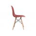 Пластиковый стул Eames PC-015 bordeaux