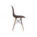 Пластиковый стул Eames PC-015 brown
