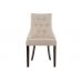 Стул Elegance dark walnut / fabric cream Стул Elegance dark walnut / fabric cream